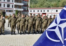 Forcat Tokësore të Shqipërisë nisen drejt Kosovës, si pjesë e kontigjentit të KFOR-it