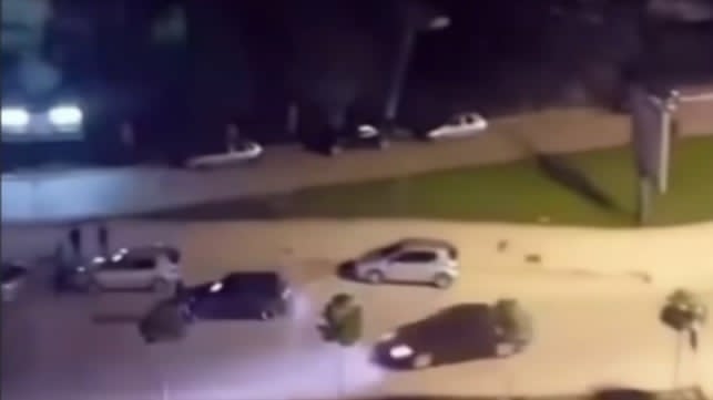 Shoferi i  tërbuar  me veturë e shkatërroi pemën në Tetovë