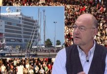 “Protesta, asnjë ndikim negativ te turizmi”- Auron Tare publikon videon: Anija amerikane me mbi 1000 turistë mbërriti sot në Sarandë! Pse hesht qeveria për këtë lajm të mirë?