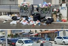 Kumanova e Dimitrievskit e ngulfatur në mbeturina