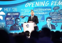Ministri Hoxha hapi ‘MEF 2026’ dhe bëri thirrje për përshpejtimin e tranzicionit të gjelbër në rajon