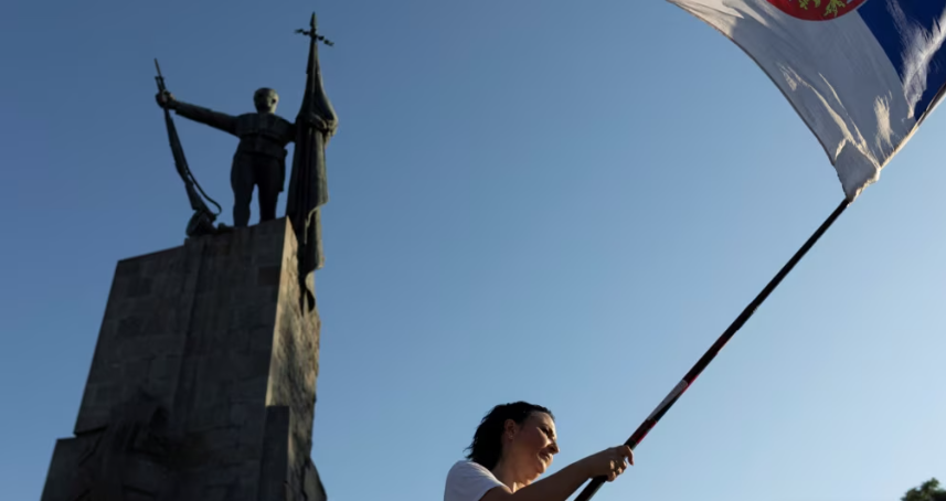 Protestat në Serbi  Me narrativin për Kosovën kundër pushtetit në Beograd