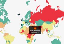 Indeksi Global i Paqes: Maqedonia e Veriut renditet e 46-ta në botë, Islanda mbetet e para