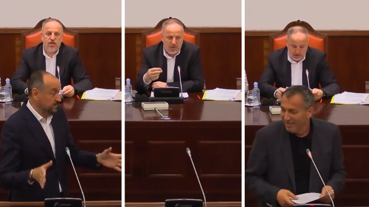  Ulu në vend  nuk ta dhash fjalën    S të vjen turp    përplasje verbale në mes deputetëve në Komitetin për Marrëdhënie mes Bashkësive