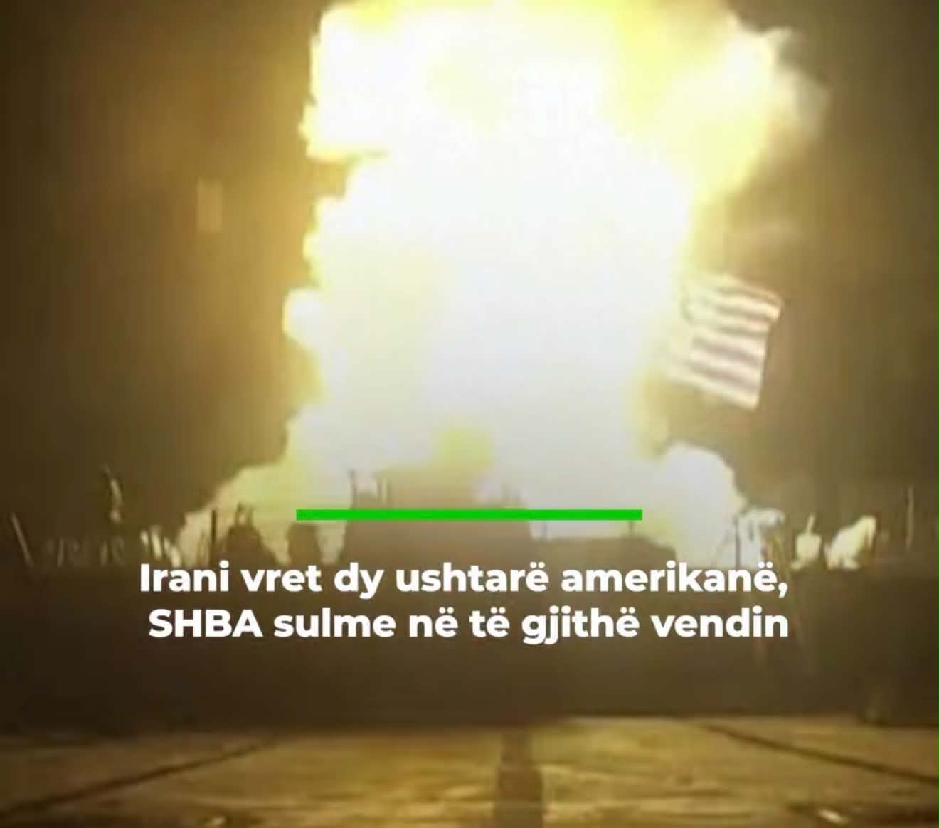 Irani vret dy ushtarë amerikanë  SHBA sulme në të gjithë vendin