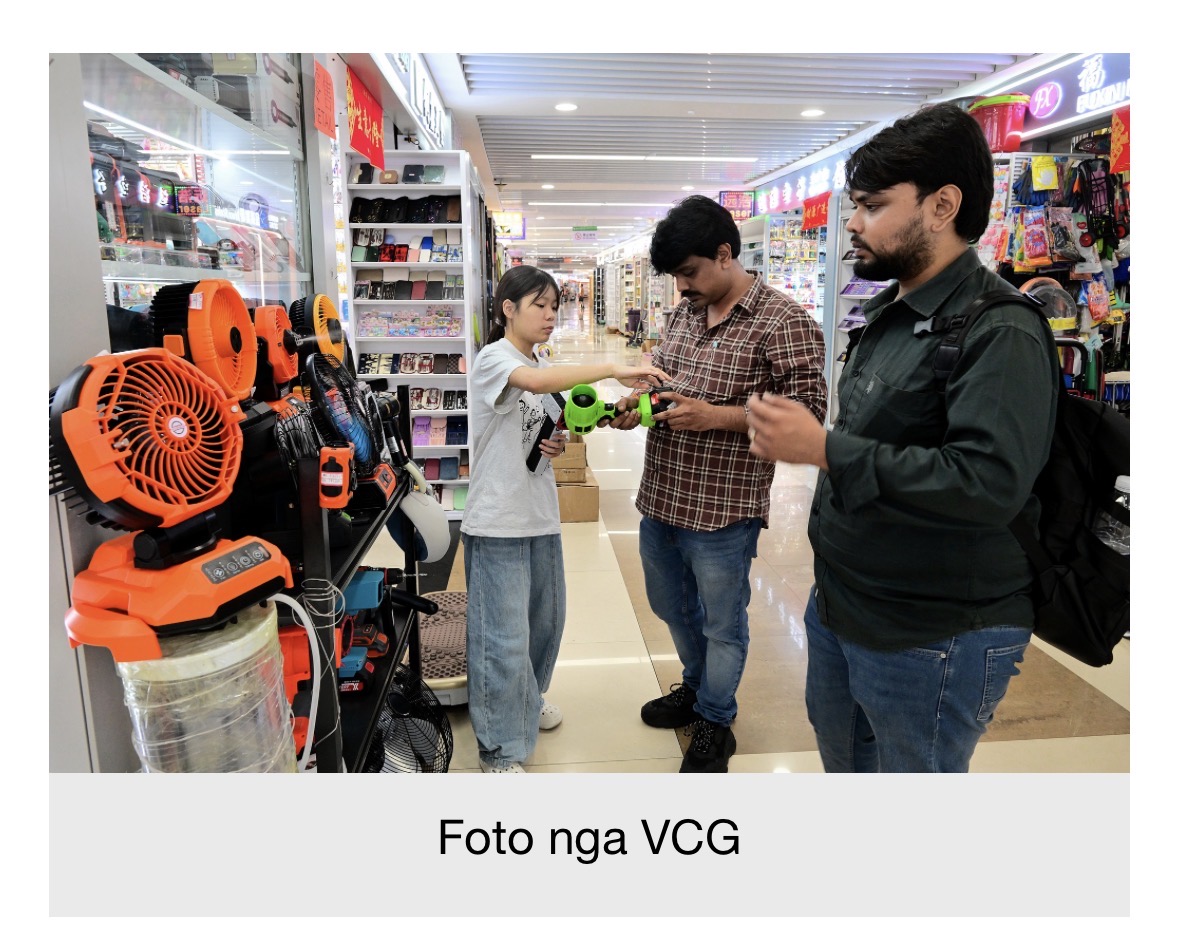  Supermarketi i botës  Yiwu shënon rritje dyshifrore të tregtisë së jashtme në gjysmën e parë të vitit