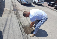 Ekipet e Komunës së Çairit vazhdojnë në terren pas reshjeve të dendura të shiut