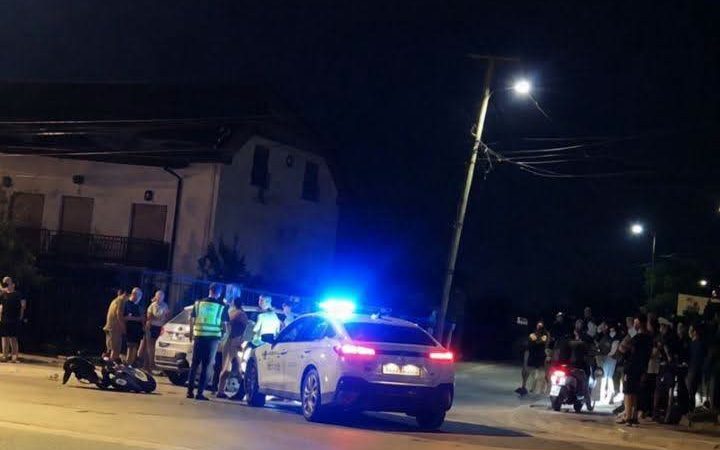 Motoçiklisti në gjendje kritike pas aksidenti të rëndë në Radishan 