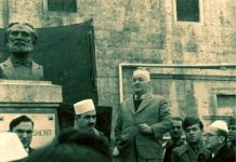 Patrioti Bedri Pejani u arrestua nga Sigurimi i Shtetit në Shqipni dhe iu dorëzua Beogradit