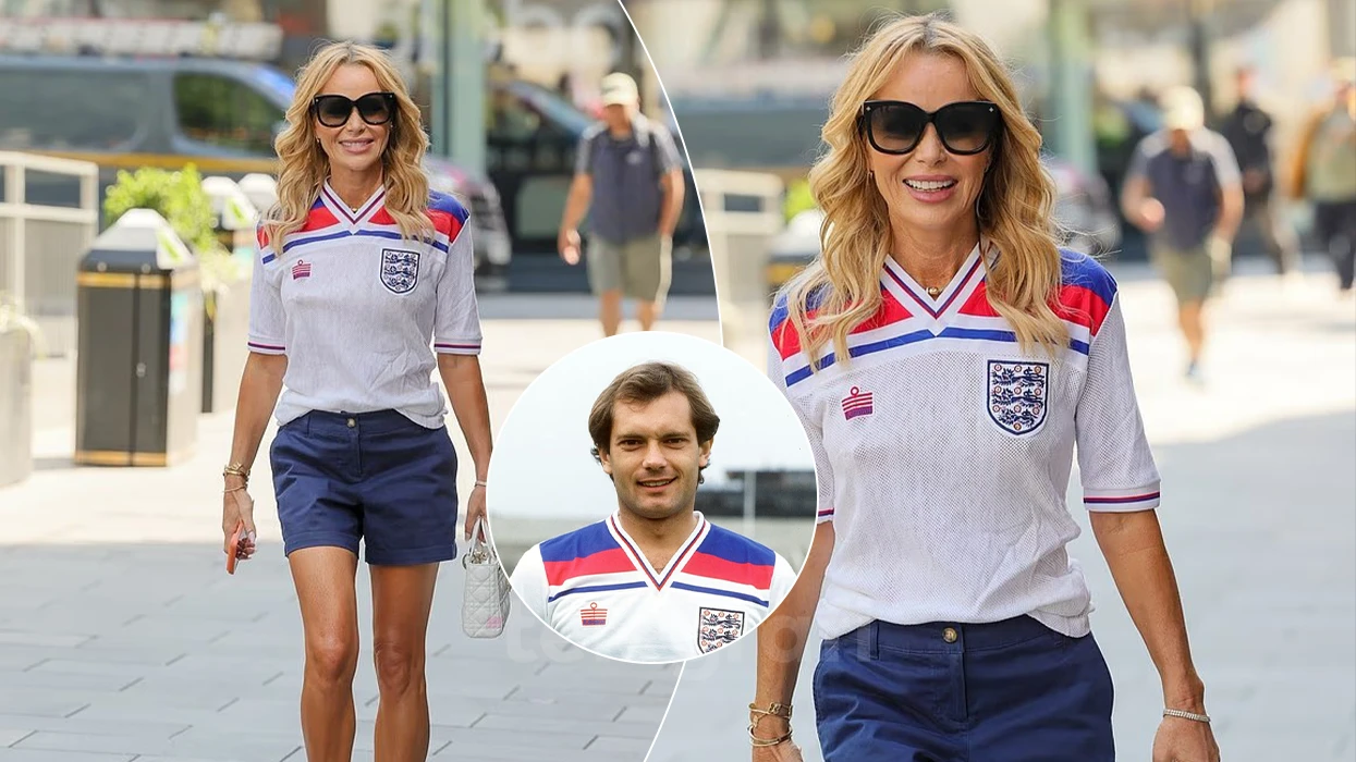 Amanda Holden shfaqet me fanellë retro: Përse ajo e mbështet Anglinë në Euro 2024? 