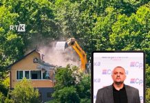 Rrënohen 11 objekte përreth Ujmanit, njëra nga to e nënkryetarit të Listes Serbe, Ivan Zaporozhac