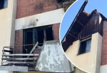28 vjet pasi e rikthyen, i vihet flaka shtëpisë së familjes Berisha në Zveçan