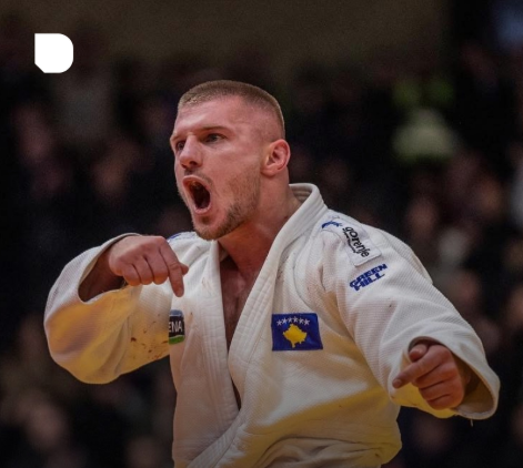 Akil Gjakova ka fituar medaljen e bronztë në kategorinë  73 kilogramë në Lojërat Mesdhetare  Taranto 2026 