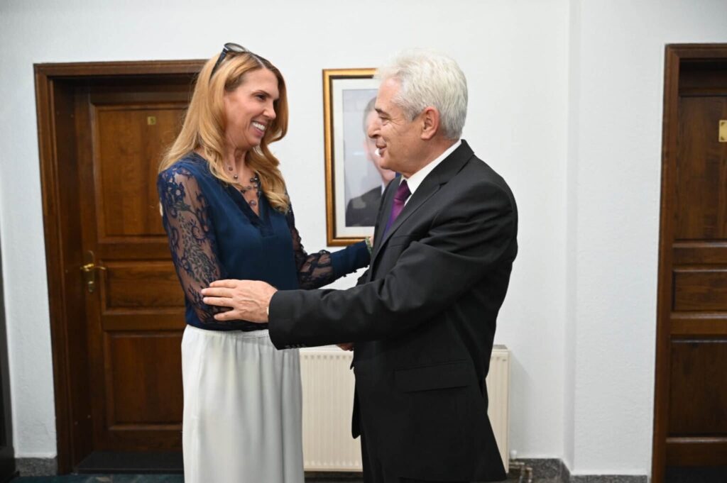 Ahmeti pas takimit me diplomaten e parë amerikane  Partneriteti me SHBA të