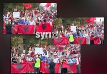 Protesta e 79-të/ Nis marshimi drejt Kryeministrisë, qytetarët kërkojnë dorëheqjen e Ramës