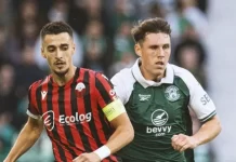 Shkëndija pëson disfatë nga Hiberniani, shpresat në ndeshjen e kthimit