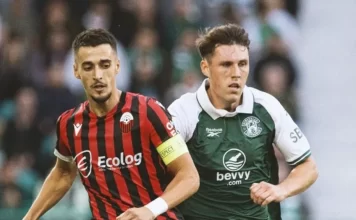 Shkëndija pëson disfatë nga Hiberniani, shpresat në ndeshjen e kthimit