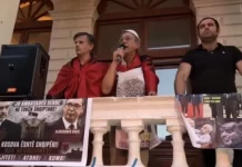 Banorët në protestë kundër hapjes së konsullatës serbe në Shkodër: I kemi të freskëta plagët