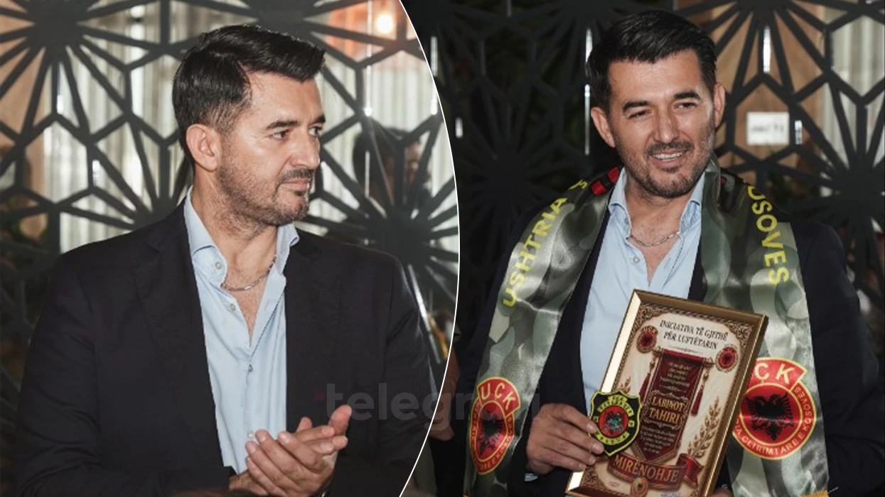 Labinot Tahiri nderohet me mirënjohje nga veteranët e UÇK-së
