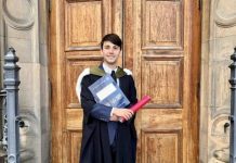 Rei Dunja përfundon me sukses studimet në Edinburgh, zgjedh të rikthehet në atdhe