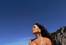 Rozana Radi mahnit nga Italia, shfaqet në bikini me super linja trupore