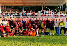 Shkëndija e Haraçinës feston triumfin e parë në Ligën e Parë