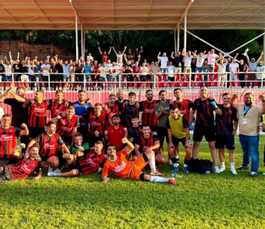 Shkëndija e Haraçinës feston triumfin e parë në Ligën e Parë