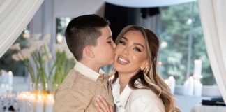 Adelina Tahiri uron të birin për 8-vjetorin me fjalët më të ëmbla