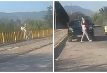 38-vjeçarja nga Shkupi hodhi mbeturina nga ura në Lepenec, policia e gjobiti dy herë