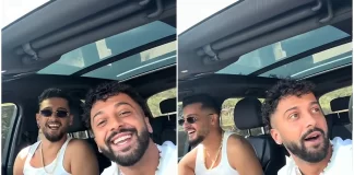 Gjesti dhe DJ Gimbo shfaqen së bashku, përcjellin një mesazh të veçantë për ndjekësit