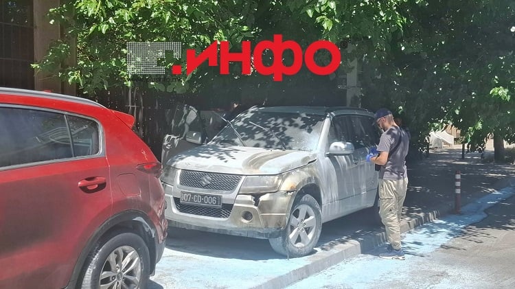 Aktakuzë për djegien e automjeteve para Ambasadës së Bullgarisë në Shkup