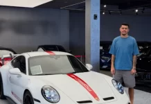 Qindra mijëra euro për veturën e re – Mirlind Daku shfaqet me Porsche luksoze