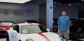 Qindra mijëra euro për veturën e re – Mirlind Daku shfaqet me Porsche luksoze