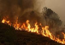 Zjarri në Graçan vazhdon të djegë në anën e Kosovës