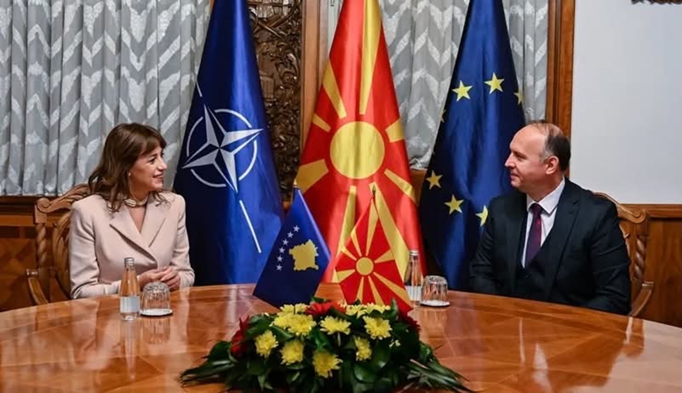 Gashi dhe Haxhiu kërkojnë thellimin e partneritetit mes Kosovës dhe Maqedonisë së Veriut