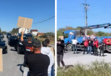 Fon der Lajen pritet me protesta në Kosovë, disa qytetarë bllokojnë rrugën (VIDEO)