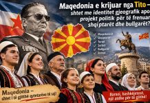 Tomawak: Maqedonia e krijuar nga Tito – shtet me identitet gjeografik apo projekt politik për të frenuar shqiptarët dhe bullgarët?